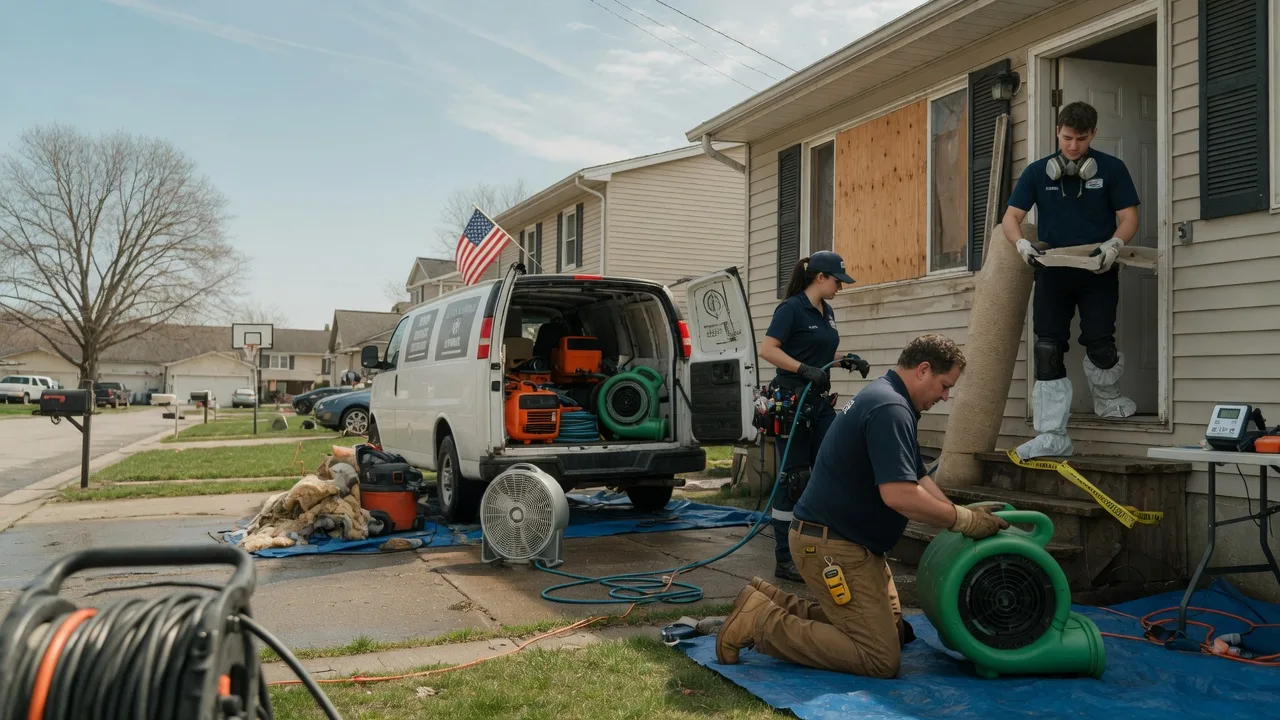 Water Damage Restoration in Houghton Lake, MI near me